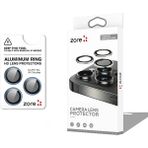 Apple iPhone 17 Pro Uyumlu Premium Safir Parmak Izi Bırakmayan Anti-Reflective Cl-12 Kamera Lens Koruyucu - Lacivert
