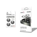 Apple İphone 17 Pro Zore Cl-12 Premium Safir Parmak İzi Bırakmayan Anti-Reflective Kamera Lens Koruyucu