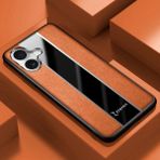 Apple iPhone 17 Uyumlu Kılıf Zebana Premium Deri Kılıf Kahverengi