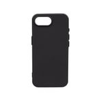 Apple iPhone 17E uyumlu Kılıf Mat Soft Esnek Biye Silikon T41509 - Siyah