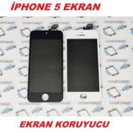 Apple iPhone 5 Dokunmatik Siyah Çin Revize Lcd Ekran