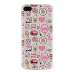 Apple Iphone 6 6s Plus ile Uyumlu Kılıf Desenli Silikon Güzel ile Uyumlu Kılıf Donut Flamingo 1415