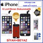 Apple iPhone 6 Dokunmatik Siyah Servis Revize Lcd Ekran