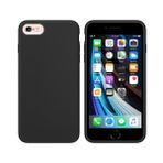 Apple iPhone 6s Plus Içi Kadife Silikon Kılıf Siyah