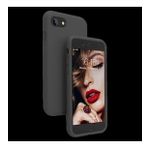 Apple iPhone 7 Ince Mat Silikon Kılıf Siyah