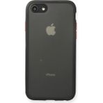 Apple iPhone 7 Kılıf Montreal Silikon Kapak - Siyah - 1 - Renkli