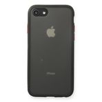 Apple İphone 7 Kılıf Montreal Silikon Kapak - Siyah