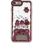 Apple iPhone 7 Kılıf Sweet Desenli Silikon Kapak - Pembe - 1 - Renkli