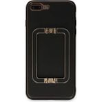 Apple iPhone 7 Plus Kılıf Coco Elit Kapak - Siyah - 1 - Renkli