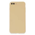 Apple İphone 7 Plus Kılıf First Silikon - Gold