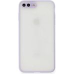 Apple iPhone 7 Plus Kılıf Montreal Silikon Kapak - Mor - 1 - Renkli