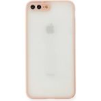 Apple iPhone 7 Plus Kılıf Montreal Silikon Kapak - Pembe - 1 - Renkli