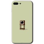 Apple iPhone 7 Plus Retro TV Baskılı Uyumlu Silikon Kılıf