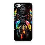 Apple İphone 7 Uyumlu Silikon Kılıf Renki Dream Catcher Düş Kapanı