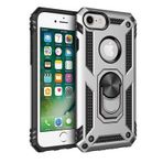 Apple iPhone 8 Kılıf Sofya Yüzüklü Standlı Zırhlı Silikon Kılıf