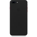 Apple iPhone 8 Plus Transparent Slim Case Siyah