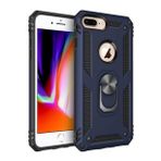 Apple iPhone 8 Plus Yüzüklü Tank Kılıf Lacivert