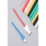 Apple Iphone Şarj Kablosu Koruyucu Isıyla Daralan 12 Adet 6,4 mm Karışık Renk Makaron Kablo Kılıf