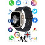 Apple İphone Uyumlu Akıllı Saat Konuşma Özellikli Watch 8 Ultra 49mm Amoled Ekran