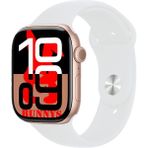 Apple iPhone x Uyumlu Beyaz Akıllı Saat WATCH10 2025 Hediyeli Amoled Ekran - 46 mm