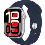 Apple iPhone X Uyumlu Lacivert Akıllı Saat Watch10 2025 Hediyeli AMOLED EKRAN