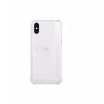 Apple iPhone XS Max Transparent Kartlıklı Antişok Kılıf Şeffaf