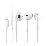 Apple Lightning Konnektörlü Earpods iPhone 11 Lightning Kulaklık Orijinal - Beyaz
