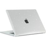 Apple MacBook 15 Prime Air M3 A3114 Kılıf 360 Tam Korumalı Simli Mat Kapak (Msoft-Allstar) - Renksiz