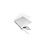 Apple Macbook Air 13.6 Inç M2-M3-M4 A2681 A3113 A3240 Uyumlu Kılıf Claro Mat Koruyucu Kapak Clear