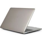 Apple MacBook Air M2 15 A2941 Uyumlu Kristal Şeffaf Kılıf Kapak Koruma - Gri