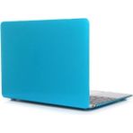 Apple MacBook Air M2 15 A2941 Uyumlu Kristal Şeffaf Kılıf Kapak Koruma - Mavi