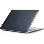 Apple MacBook Air M2 15 A2941 Uyumlu Kristal Şeffaf Kılıf Kapak Koruma - Siyah