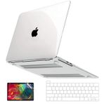 Apple MacBook Neo 13 Inç A18 Pro Çipli Darbelere Dayanıklı Ön Arka Clear Parlak Kapak Kılıf ve Koruyucu Set A3404