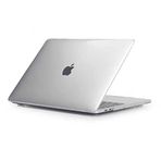 Apple Macbook Pro 13.3inç A1706 A1708 A1989 A2159 ile uyumlu Kılıf Kristal Ön Arka Şeffaf Kapak Renksiz
