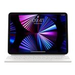Apple Magic Keyboard: 11 inç iPad Pro ve iPad Air (4. ve 5. nesil) için iPad klavyesi ve kılıfı, harika yazma deneyimi, yerleşik trackpad, Almanca - Beyaz