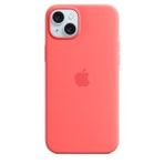 Apple MT163ZM/A iPhone 15 Plus MagSafe Silikon Kılıf - Guava