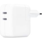 Apple MW2K3TU/A 35 Watt Çift Usb-C Bağlantı Noktalı Beyaz Güç Adaptörü