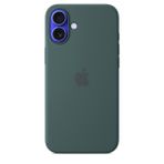 Apple Myyh3Zm/A Iphone 16 Plus Için Magsafe Özellikli Silikon Kılıf - Göl Yeşili