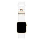 Apple Samsung Oppo Huawei Haylou Watch ile uyumlu Kordon Aksesuarı Süsü Charm Seti Taşlı Rainbow
