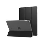 Apple Uyumlu iPad 2 / 3 / 4 Smart Cover Arkası Şeffaf Tablet Kılıfı siyah