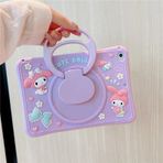 Apple Uyumlu iPad, 6. Nesil 9.7" 2018 Kılıf Popit Standlı Kılıf A1893 A1954 lila