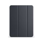 Apple Uyumlu iPad Pro 11 2025 M5 Mkst Smart Cover Kalem Bölmeli Standlı 1-1 Kılıf - Siyah Tablet Kılıfı siyah