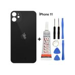 Apple Uyumlu iPhone 11 Arka Cam Batarya Pil Kapağı + Yapıştırıcı + Tamir Set - Beyaz