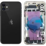 Apple Uyumlu iPhone 11 Dolu Kasa Siyah