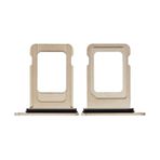 Apple Uyumlu iPhone 14 Pro Max Çift Sim Tepsisi Sim Aparatı Sim Kart Yuvası Gold Yüksek Kalite Yc
