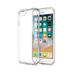 Apple Uyumlu iPhone 7 / 8 / Se Kılıf Şeffaf Yumuşak Silikon Kamera Korumalı Yüksek Kalite Turuncu
