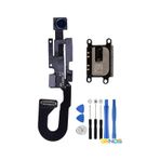 Apple Uyumlu iPhone 7 Ön Kamera Sensör Filmi Flexi + Iç Kulaklık Ahize Üst Hoparlör + Montaj Set
