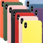 Apple Uyumlu iPhone XS X Kilif Iç Kadife Tam Koruma Silikon Lansman 513107607 renk-lila