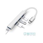Apple Uyumlu MacBook 4 Port Usb 3.0 Hub Çevirici Çoğaltıcı Type C Çoklayıcı 4