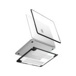 Apple Uyumlu MacBook Air 13.6 2681/3113/3240 2022-2024-2025 Kılıf Venture Hybrid Serisi Koruyucu Kapak Çok Renkli